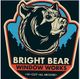 Bear-themed logo for "Bright Bear Window Works" with the slogan "In • Out • All Around."