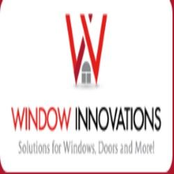 Logo of Window Innovations with text: "Solutions for Windows, Doors and More".