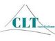 Logo mit den Buchstaben CLT in einem Dreieck.