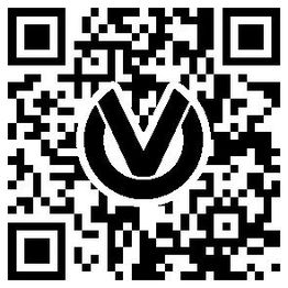 QR-Code mit einem stilisierten schwarzen "U" in der Mitte.