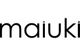 Texto negro en minúsculas que dice "maiuki" en fondo blanco.