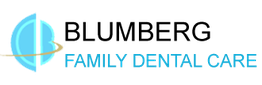 Blumberg Family Dental Care logo with blue icon and text.