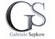 Logo mit Initialen "GS" und darunter "Gabriele Sepkow".