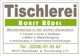Tischlerei Horst Rüdel, Oberhausen. Möbel, Innenausbau, Gastronomieeinrichtungen. Tel.: (0208) 670542.