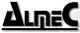 Schwarzes Logo mit stilisiertem Schriftzug "ALNEC" auf weißem Hintergrund.