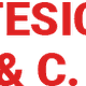 Testo rosso: "CENTRO PROTESICO DENTALE di FERRARI S. P. & C. sas" su sfondo trasparente.