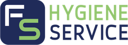 FS Hygiene Service Logo in Blau und Grün.
