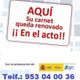 Aquí su carnet queda renovado en el acto. Teléfono: 953 04 00 36. Colabora DGT.
