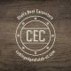 Logo with "Utah's Best Carpenters," "CEC," and "cuttingedgeofutah-ut.com" on a wooden texture.