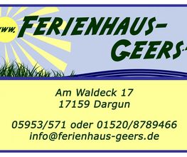 Ferienhaus Geers Logo