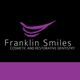 Franklin Smiles logo with a purple swoosh, text reads: Cosmetic and Restorative Dentistry.