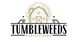 Logo of Tumbleweeds Bargain Barn with a barn illustration and the year 2021.