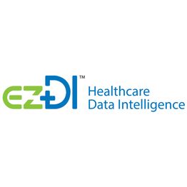 Logo reads: "ezDI Healthcare Data Intelligence" in green and blue text.