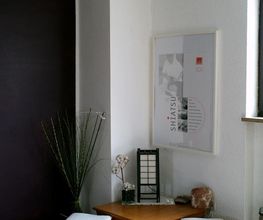 Shiatsu Ecke in der Praxis