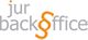 Logo mit Text "jur backoffice" und Paragraphensymbol als "S".