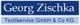 Logo der Firma "Georg Zischka Textilservice GmbH & Co KG" in blauen und weißen Tönen.
