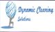 Silhouette carrying a globe with "Dynamic Cleaning Solutions" text.