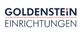 Logo mit der Aufschrift: "GOLDENSTEIN EINRICHTUNGEN", ein roter Punkt über dem "i".