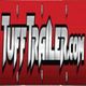 Text "TuffTrailer.com" in bold, metallic font on a red background.