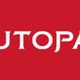 Scritta "AUTOPAL" in bianco su sfondo rosso.