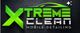 Xtreme Clean Mobile Detailing logo with a car silhouette and sparkles on a dark background.