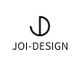 Logo mit schwarzem Buchstaben "J" und "D", darunter der Schriftzug "JOI-DESIGN". Weißer Hintergrund.