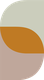 Abstrakte Grafik mit geschwungenen Formen in Beige, Braun und Terrakotta auf hellem Hintergrund.