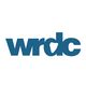 Blue "wrdc" logo with heart shape in the center letter.