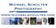 Alt-Text: "Michael Schultes Photography, Webseite und Fotocollage unten in kleinen Bildern."