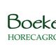 Logo van Boekel AGF Horecagroothandel met groene appel.