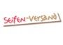 Textlogo: "Seifen-Versand" in roten und braunen Buchstaben, diagonal unterstrichen.