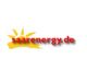 Gelbes Sonnensymbol mit rotem Text "saarenergy.de" davor.