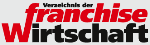 Textlogo: "Verzeichnis der franchise Wirtschaft" in Schwarz und Rot.