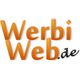 Textlogo "WerbiWeb.de" in orange und schwarz auf weißem Hintergrund.