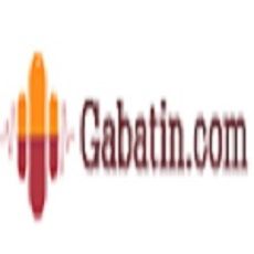 Blurry logo of Gabatin.com with a stylized sound wave icon on the left.