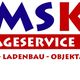 Logo von MSK Montageservice Kaiser mit den Wörtern "Messebau - Ladenbau - Objektmontagen".
