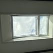 Dachfenster von außen eingebaut.