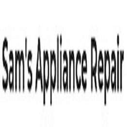 Text reads 'Sam's Appliance Repair' in bold font.