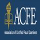 ACFE logo: Association of Certified Fraud Examiners with a golden torch and book design.