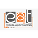Logotipo de Estudio de Arquitectura Técnica "EAT" en colores gris y naranja.