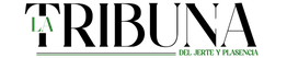 Logo del periódico "La Tribuna" con el texto en letras negras y verdes.