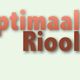 Logo van Optimaal Rioolservice met rood cirkelvormig ontwerp.