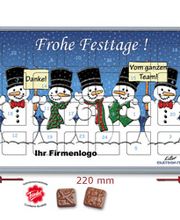 Adventskalender mit Firmenlogo