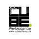 Logo der Green CUBE Werbeagentur mit Webseite: www.tobias-fendt.de