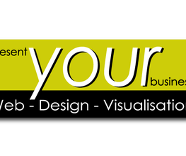 present your business -Web - Design -Visualisation Logo