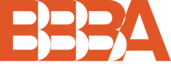 Rode letters "BBBA" met tekst "Bosch Boekhouding en Belastingadvies".