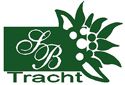 Grünes Logo mit Edelweiß und Buchstaben "SB Tracht".