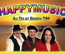 Trio Happymusic mit Sängerin Tina