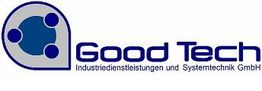 Logo von Good Tech mit Text "Industriedienstleistungen und Systemtechnik GmbH" in Blau.