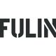 Zwarte letters "FULIN" op witte achtergrond, met een stijlvol snijontwerp in de letter U.